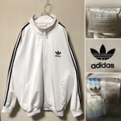 【希少】adidas トラックジャケット ファイヤーバード 常田大希 ホワイト 90s adidas ファイヤーバード トラックジャケット 常田大希 白