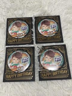 ハイキュー 及川徹 バースデー缶バッジ 2022 4個セットのサムネイル