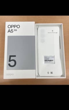 OPPO A5 5G 本体 ホワイト - メルカリ