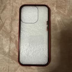 iPhone14pro用ケース レッド フレームのサムネイル