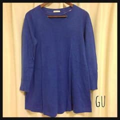 ＼ワンピース／ GU  blue ブルーのサムネイル
