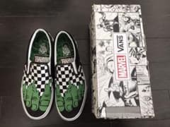 VANS MARVEL ハルク　スリッポンのサムネイル