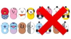 BT21クーナッツ ノーマルver コンプリート 8体セットのサムネイル
