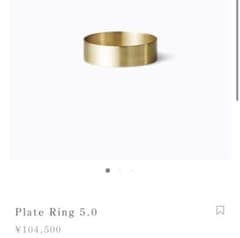 shihara Plate Ring 5.0 シハラ プレートリング 3号 - メルカリ