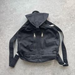 美品 廃盤 PORTER ヘリンボーン バックパック リュック ブラック A4