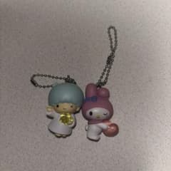 サンリオ ミニチュアフィギュア キーホルダー 2点セットのサムネイル