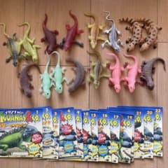 イグアナ＆co 20体 イグアナ＆co. 16体 爬虫類フィギュアセットと冊子 - メルカリ
