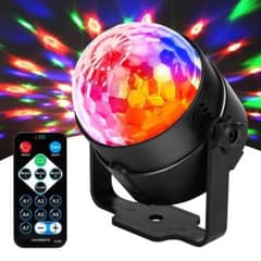 JYX ミラーボール ディスコライト ステージライト LED ポータブル 7色…のサムネイル