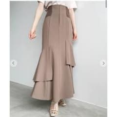 cocodeal ニットコルセットアシメティアードスカートのサムネイル