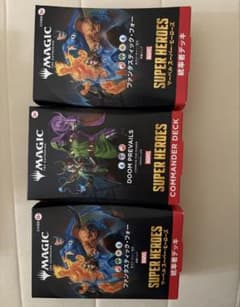 統率者デッキ　ファンタスティック・フォー　doom prevails 　MTG 統率者デッキ ファンタスティック・フォー doom prevails MTG - メルカリ