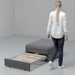 IKEA ソファベッド1点　VALLENTUNA　 イケア　人気　廃盤商品のサムネイル