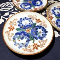 明治骨董 伊万里焼 色絵小皿 三枚組 豆皿 お手塩皿 古伊万里① - メルカリ