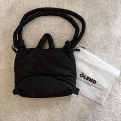 【美品】ÖLEND オレンド ONA SOFT BAG ブラックのサムネイル
