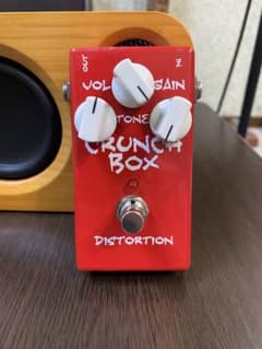 【ガリ&バイパス時音量が下がる時有り】ジャンクディストーションペダルエフェクター ガリ&バイパス時音量が下がる時有り】ジャンクディストーションペダル