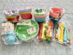 IKEA イケア　KALAS カラース　食器セット　新品未使用　まとめ売りのサムネイル