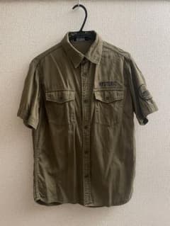 HYSTERIC GLAMOUR ヒステリックグラマー 半袖シャツ オリーブ色のサムネイル