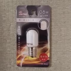 LED ナツメ球　0.8W 40ルーメン　電球色相当のサムネイル