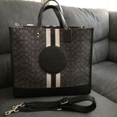 COACH  コーチ　デンプシートート　40シグネチャーバック　ブラックのサムネイル
