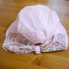 ブランシェス　ピンク×花柄　帽子のサムネイル
