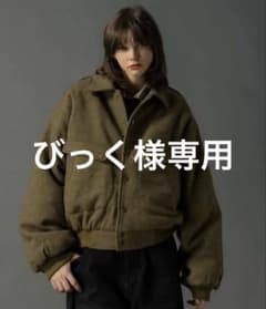 civvy. ヘリンボーンフライトジャケット びっく様専用 - メルカリ