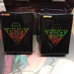 遊戯王 千年パズル 黒 スリーブ 2個のサムネイル