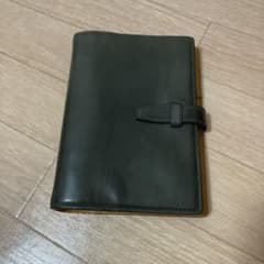 かおりん様専用　SAZABY  システム手帳 レザー  ネイビー 送料込みのサムネイル