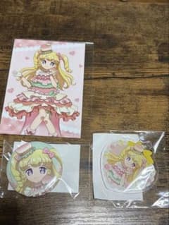 『アイドルタイムプリパラ』　まるくじ　ゆい3点セットのサムネイル