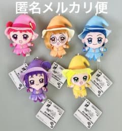 おジャ魔女どれみ カバンに付けられる ぬいぐるみ マスコット 全5種類セット