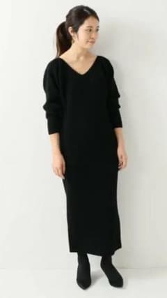イエナのニットワンピースのサムネイル