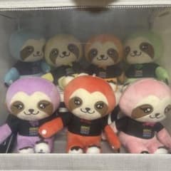 GENIC ナマケモノぬいぐるみ7体セット - メルカリ