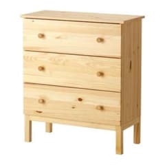 廃盤・美品】IKEA TARVA チェスト(引き出し×3) パイン材 - メルカリ