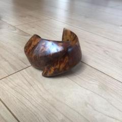 ビンテージ Burl Wood カフ　バングル　盛永省治 ビンテージ Burl Wood カフ バングル 盛永省治 - メルカリ