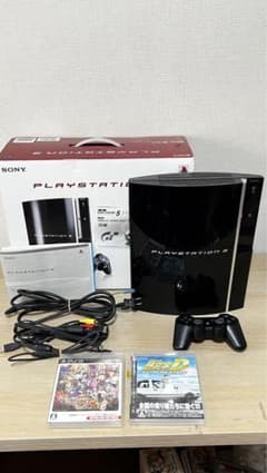 ジャンク SONY ソニー PS3 本体 CECHL00 80GB ブラックのサムネイル