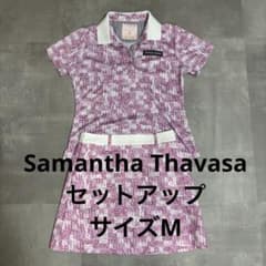 Samantha Thavasa ゴルフ セットアップ レディース M - メルカリ