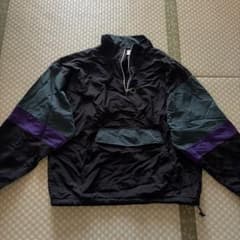 ills ナイロンジャケット ハーフジップ 配色切り替えのサムネイル