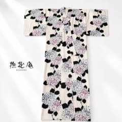 浴衣＋半幅帯 撫松庵 セオα 紫陽花 新品 GWセール 極美品】撫松庵 セオα 洗える浴衣 紫陽花柄 高級浴衣 - メルカリ