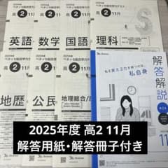 新品未使用】 ベネッセ総合学力テスト 進研模試 高2 2025年度11月