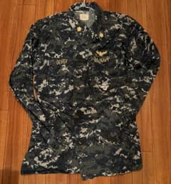 米海軍 US NAVY NWU デジタル迷彩 ジャケット Lサイズ - メルカリ