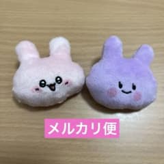あさみみちゃん　マスコットフェイスバッジ　2点セット