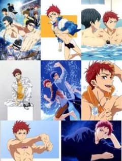 Free! ハイスピ　旭　映画前売り特典　ポスカ - 2