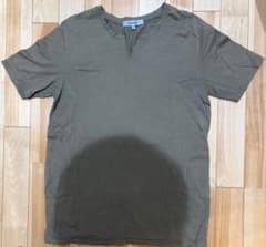 【美品】ABAHOUSE アバハウス スキッパーTシャツ カーキ Mサイズのサムネイル