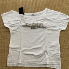エックスガール　ホワイト Tシャツ 星型ラメ入りのサムネイル