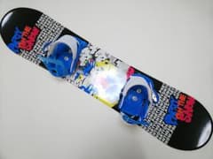 未使用】 ヒマラヤ SLQ スノーボード ビンディングセット 110cm 板