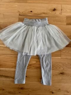GAPチュールスカート付き レギンス グレーのサムネイル