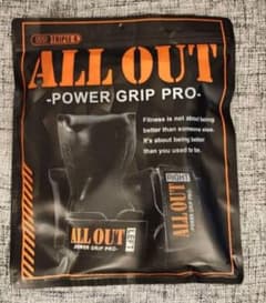 ALL OUT 올 아웃 파워 그립 오렌지 로고 프리 사이즈 M / L