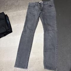 Wrangler スキニーデニムパンツW28 L32 グレーのサムネイル