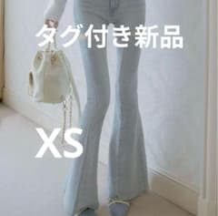 Darich ダーリッチ ドロップビジューフレアデニムパンツ XS - メルカリ