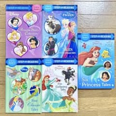 ディズニー 英語絵本 Step into Reading 5冊セット - メルカリ