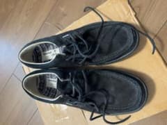 Timberland ×stussyブラック スエード カジュアルシューズのサムネイル