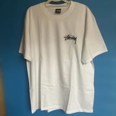 [最終値下げ] 美品 Stussy Dice 半袖Tシャツ ホワイト Lサイズのサムネイル
